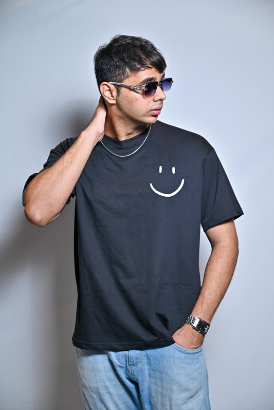 HINDI WORDS OVERSIZED T'SHIRT